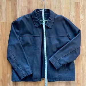 Eddie Bauer Genuine Leather Brown Jacket XL